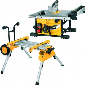 Dewalt DWE7485 240V 1850W Compact Table Saw With DE7400 Rolling Stand £579.95